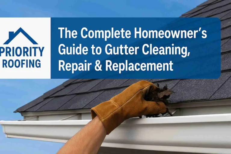 The Complete Homeowner’s Guide to Gutter Cleaning, Repair & Replacement