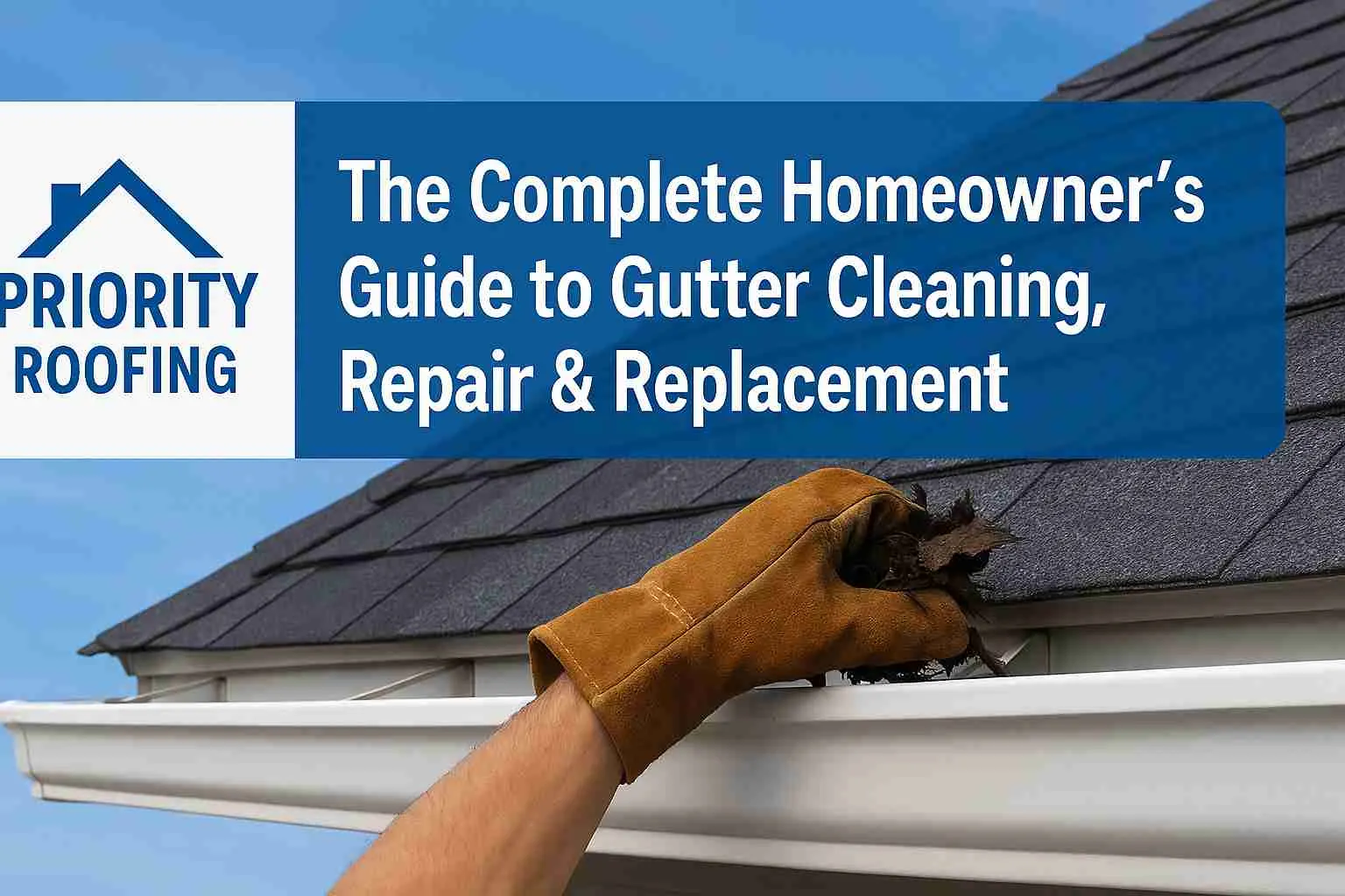 How to Clean Gutters & Prevent Damage | Priority Roofing