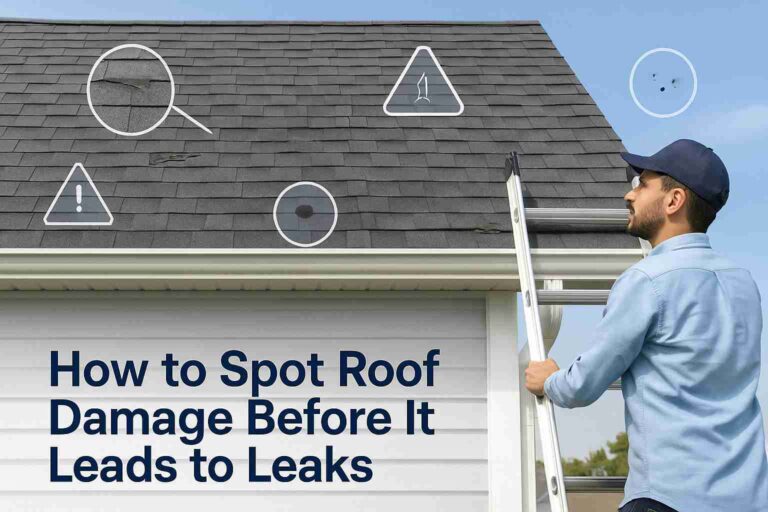 How to Spot Roof Damage Before It Leads to Leaks